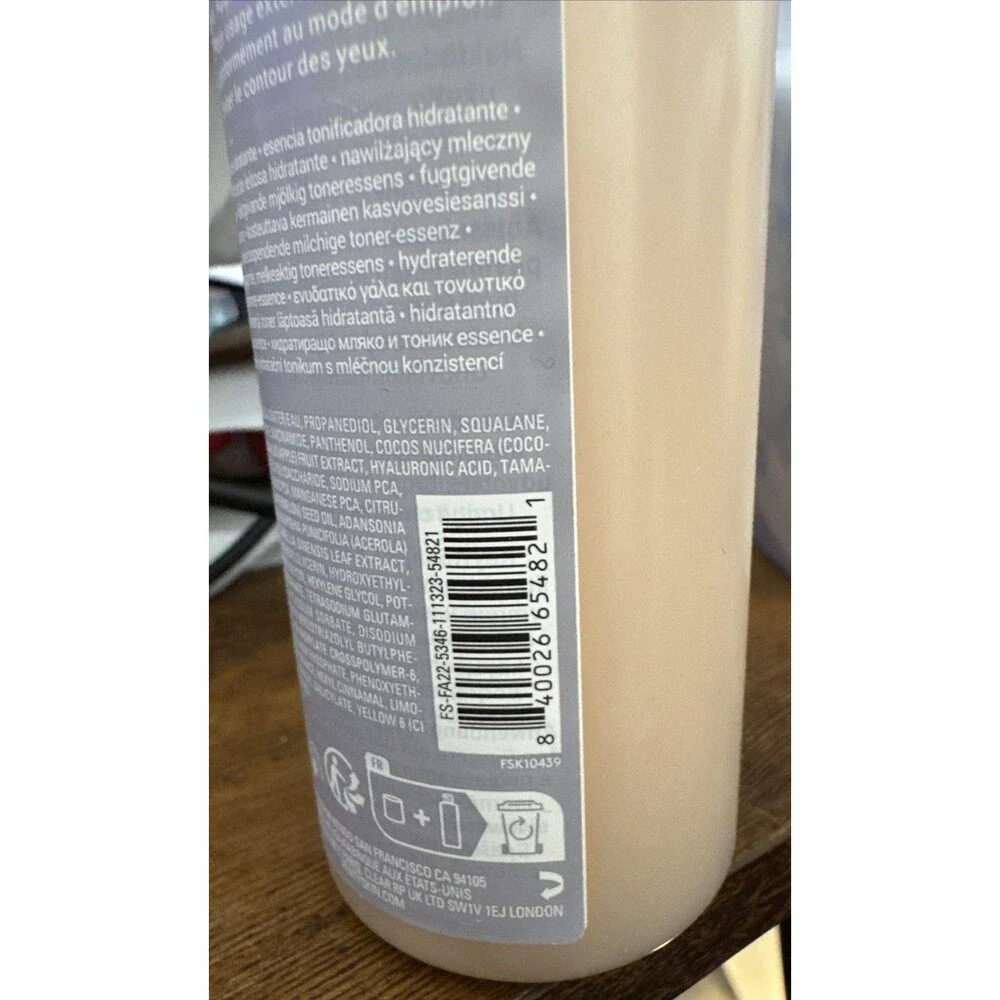 NEW 👀👀 Fenty Skin Fat Water Hydrating Milky Toner Essence 5 fl oz